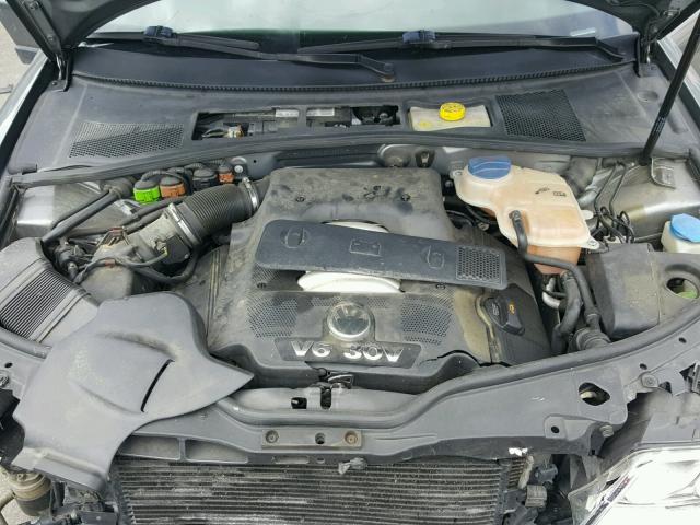 WVWRH63B64P145654 - 2004 VOLKSWAGEN PASSAT GLX GRAY photo 7