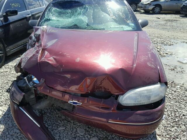 2G1WL52MXW1132431 - 1998 CHEVROLET LUMINA BAS ბურგუნდია ფოტო 7