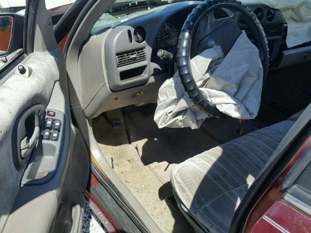 2G1WL52MXW1132431 - 1998 CHEVROLET LUMINA BAS ბურგუნდია ფოტო 9
