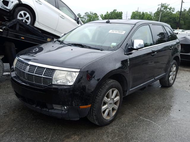 2LMDU68C68BJ30012 - 2008 LINCOLN MKX BLACK photo 2