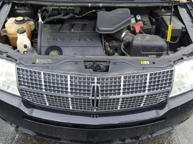 2LMDU68C68BJ30012 - 2008 LINCOLN MKX BLACK photo 7