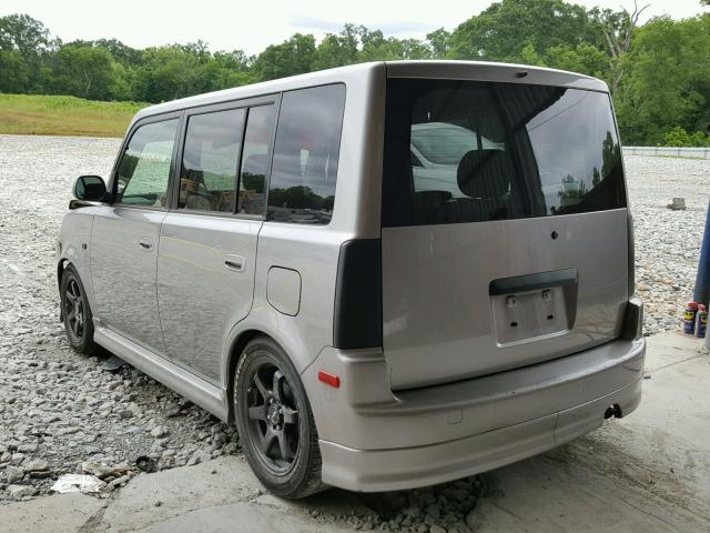 JTLKT324564095694 - 2006 TOYOTA SCION XB ვერცხლისფერი ფოტო 3