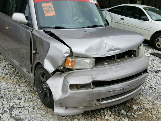 JTLKT324564095694 - 2006 TOYOTA SCION XB ვერცხლისფერი ფოტო 9