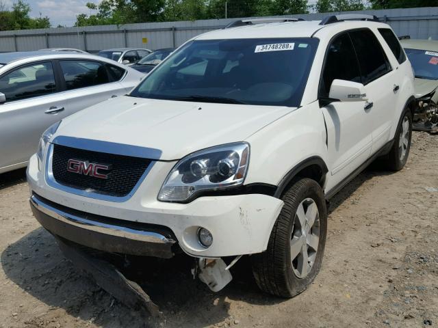 1GKKVRED3CJ200559 - 2012 GMC ACADIA SLT 白色 照片 2
