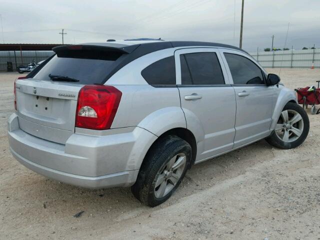 1B3CB3HA4AD598966 - 2010 DODGE CALIBER MA SILVER photo 4