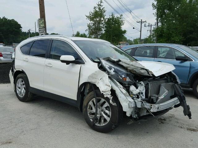 5J6RM4H71FL048547 - 2015 HONDA CR-V WHITE photo 1