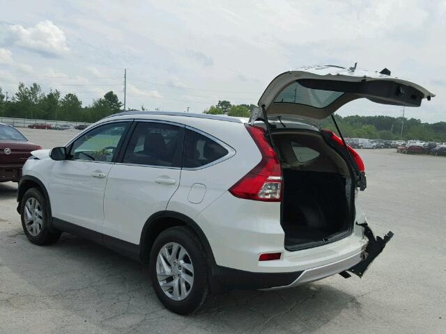 5J6RM4H71FL048547 - 2015 HONDA CR-V WHITE photo 3