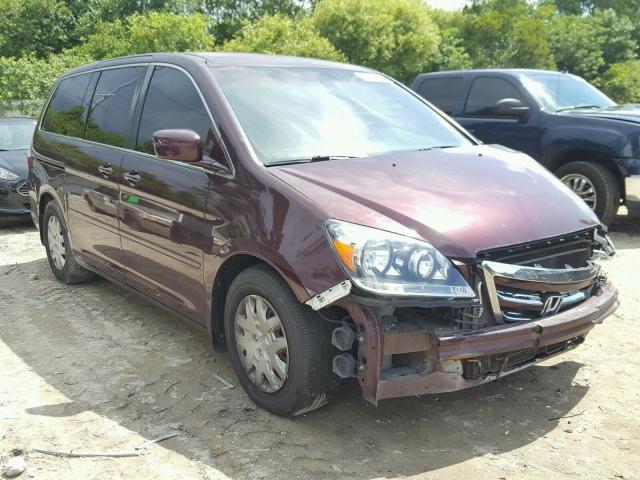 5FNRL38297B022838 - 2007 HONDA ODYSSEY LX PURPLE photo 1