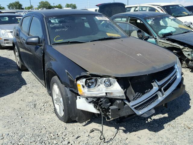 1B3BD1FB2BN577082 - 2011 DODGE AVENGER MA BLACK photo 1