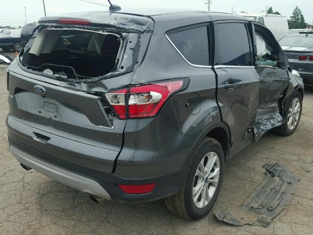 1FMCU0GD9HUC47270 - 2017 FORD ESCAPE SE GRAY photo 4