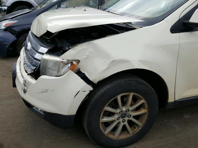 2FMDK49C07BB32857 - 2007 FORD EDGE SEL P CREAM photo 9