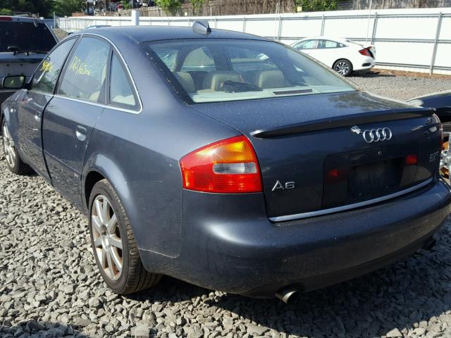 WAUCD64BX4N098198 - 2004 AUDI A6 S-LINE GRAY photo 3