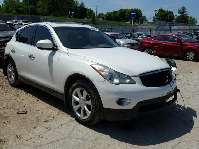 JN1AJ0HR2AM751439 - 2010 INFINITI EX35 BASE WHITE photo 1