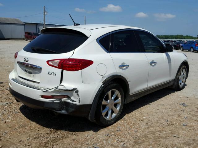 JN1AJ0HR2AM751439 - 2010 INFINITI EX35 BASE WHITE photo 4