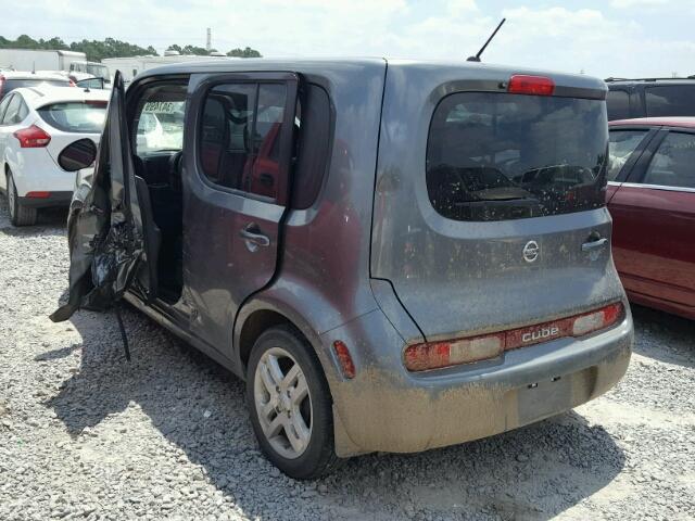 JN8AZ2KR7BT202664 - 2011 NISSAN CUBE BASE GRAY photo 3