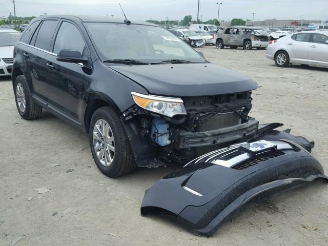 2FMDK3KC4DBB58166 - 2013 FORD EDGE LIMIT BLACK photo 1