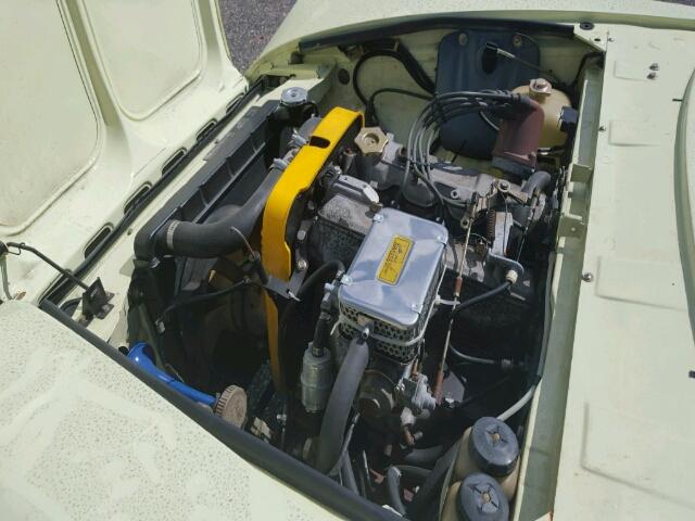 124BS10039724 - 1971 FIAT SPIDER YELLOW photo 7