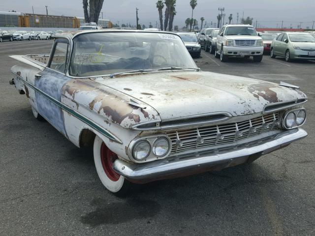 0000000H59L191501 - 1959 CHEVROLET EL CAMINO CREAM photo 1