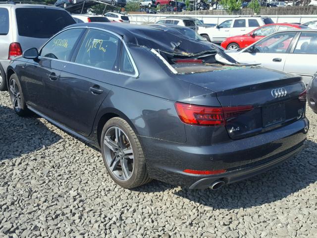 WAUENAF49HN014109 - 2017 AUDI A4 PREMIUM GRAY photo 3