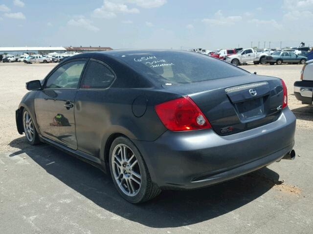 JTKDE177550033457 - 2005 TOYOTA SCION TC BLACK photo 3