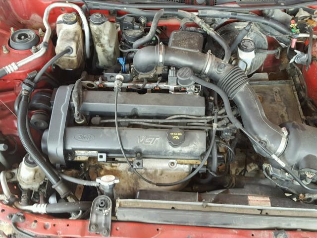 3FAFP11323R128822 - 2003 FORD ESCORT ZX2 RED photo 7