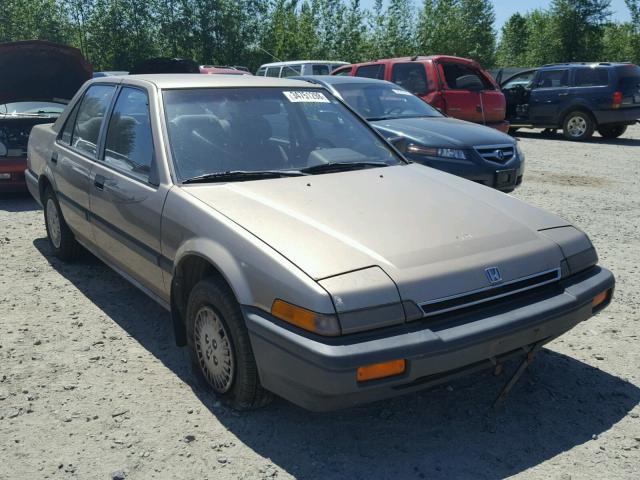 JHMCA5629HC030154 - 1987 HONDA ACCORD DX TAN photo 1