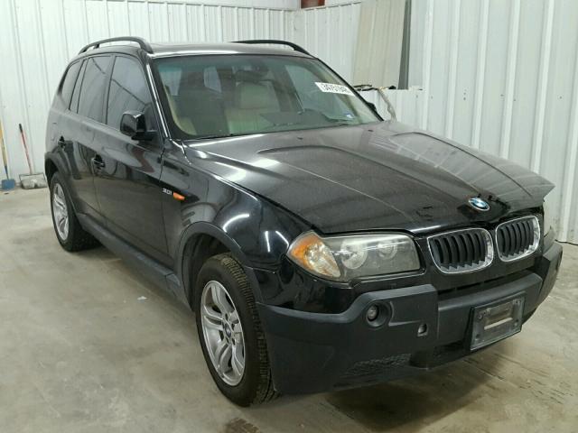 WBXPA934X4WC34279 - 2004 BMW X3 3.0I BLACK photo 1