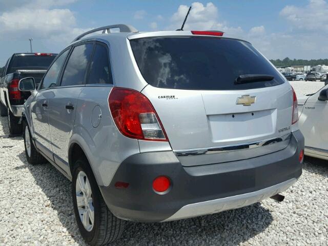 3GNAL2EK4ES596450 - 2014 CHEVROLET CAPTIVA LS 银色 照片 3
