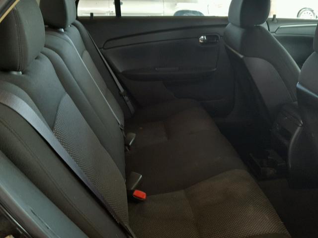 1G1ZH57B88F201134 - 2008 CHEVROLET MALIBU 1LT 黑色 照片 6