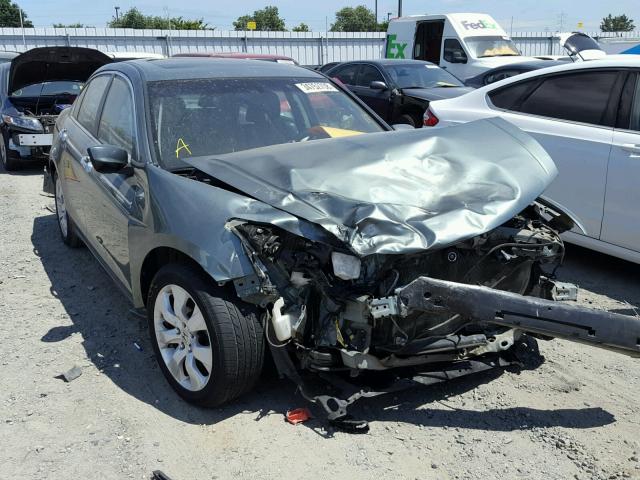 1HGCP36838A039924 - 2008 HONDA ACCORD EXL GREEN photo 1