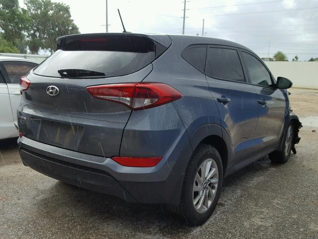 KM8J23A43HU289909 - 2017 HYUNDAI TUCSON SE CHARCOAL photo 4