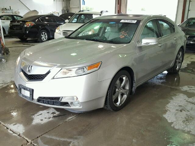 19UUA9F56AA008879 - 2010 ACURA TL SILVER photo 2