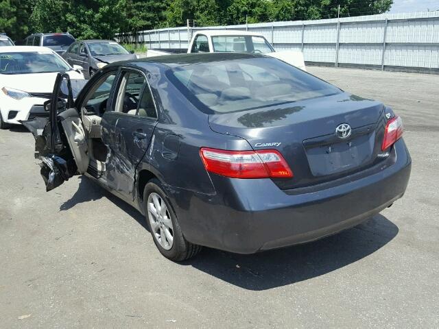 4T1BE46K29U883109 - 2009 TOYOTA CAMRY BASE GRAY photo 3