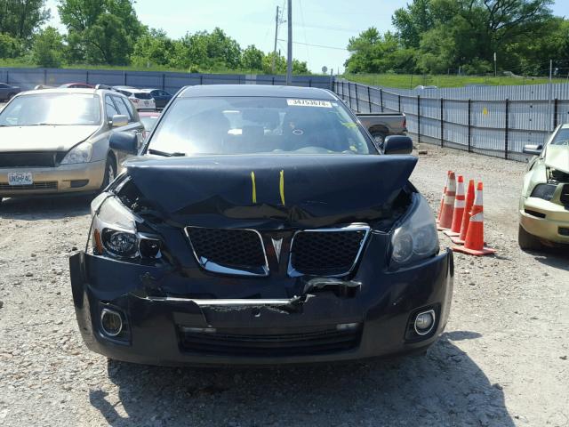 5Y2SP67079Z414642 - 2009 PONTIAC VIBE BLACK photo 9