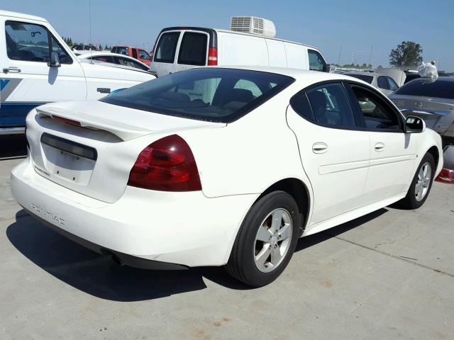 2G2WP552971212993 - 2007 PONTIAC GRAND PRIX WHITE photo 4