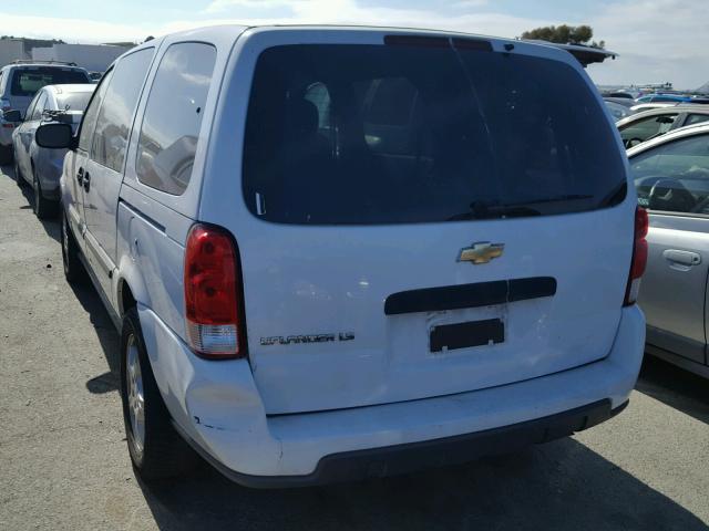 1GNDV23167D160820 - 2007 CHEVROLET UPLANDER L WHITE photo 3