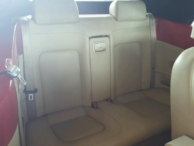 3VWRW3AL7AM002811 - 2010 VOLKSWAGEN NEW BEETLE 红色 照片 6