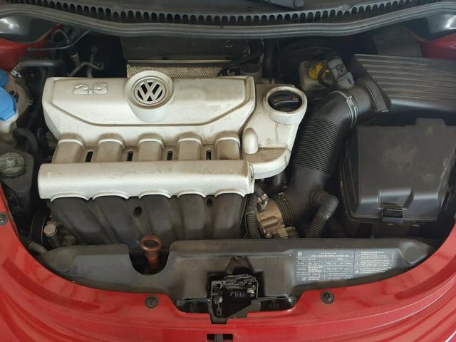 3VWRW3AL7AM002811 - 2010 VOLKSWAGEN NEW BEETLE 红色 照片 7