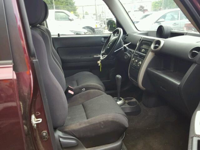 JTLKT324450209495 - 2005 TOYOTA SCION XB იასამნისფერი ფოტო 5