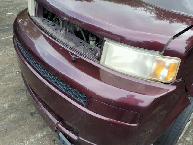 JTLKT324450209495 - 2005 TOYOTA SCION XB იასამნისფერი ფოტო 9