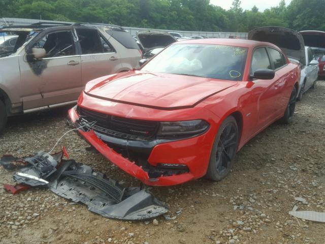 2C3CDXCTXGH258309 - 2016 DODGE CHARGER R/ RED photo 2