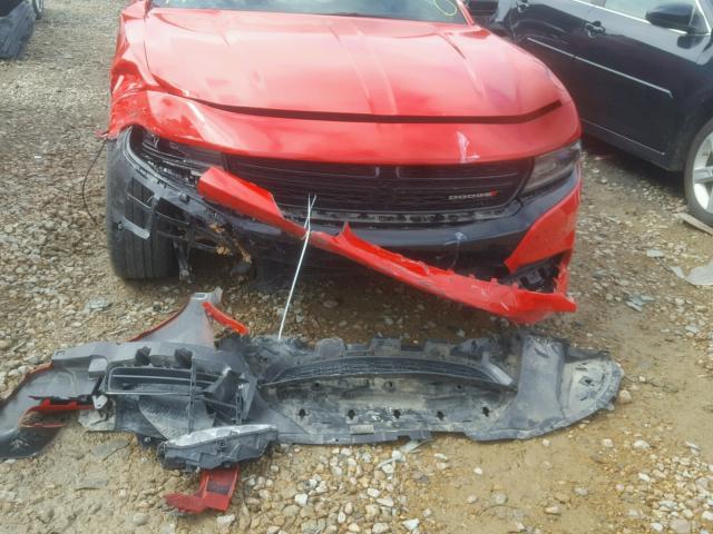 2C3CDXCTXGH258309 - 2016 DODGE CHARGER R/ RED photo 9