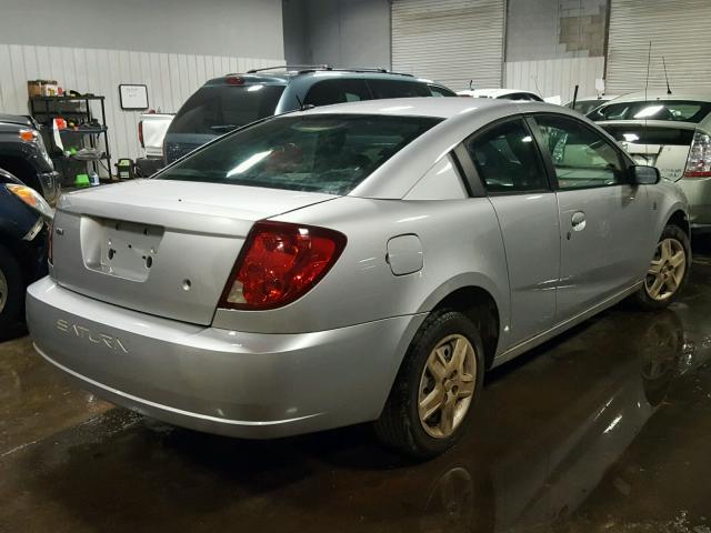 1G8AN15F86Z187737 - 2006 SATURN ION LEVEL SILVER photo 4