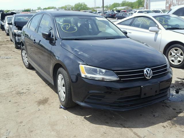 3VW2K7AJ3FM344606 - 2015 VOLKSWAGEN JETTA BASE 黑色 照片 1