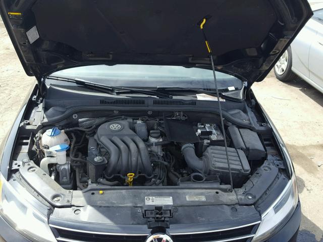 3VW2K7AJ3FM344606 - 2015 VOLKSWAGEN JETTA BASE 黑色 照片 7