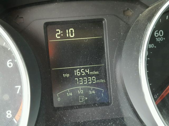 3VW2K7AJ3FM344606 - 2015 VOLKSWAGEN JETTA BASE 黑色 照片 8