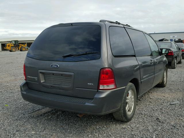 2FMZA52285BA56298 - 2005 FORD FREESTAR S GRAY photo 4