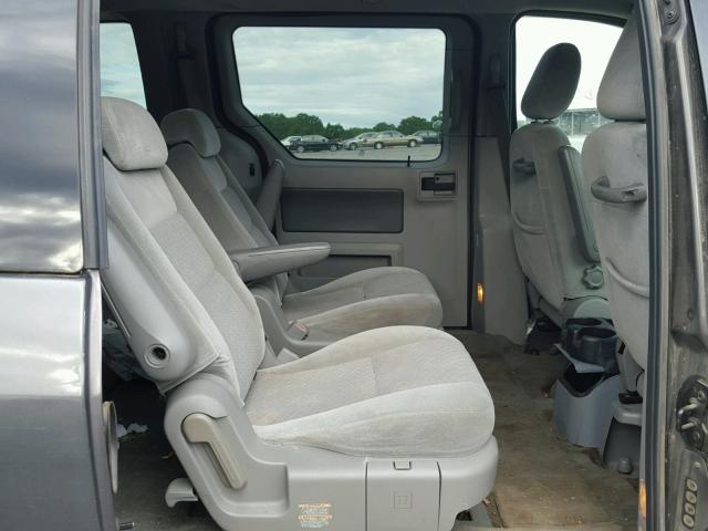 2FMZA52285BA56298 - 2005 FORD FREESTAR S GRAY photo 6