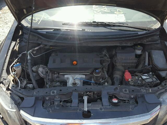 2HGFB2F90CH530055 - 2012 HONDA CIVIC EXL 黑色 照片 7