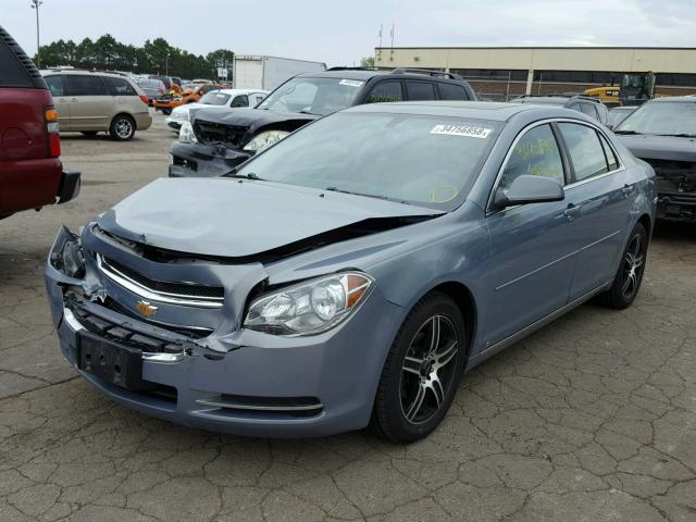 1G1ZH57B694199123 - 2009 CHEVROLET MALIBU 1LT 蓝色 照片 2